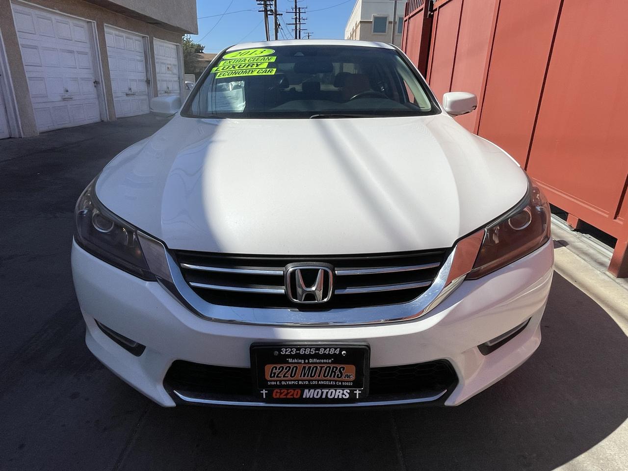 Honda Accord EX-L Sedan CVT 2013