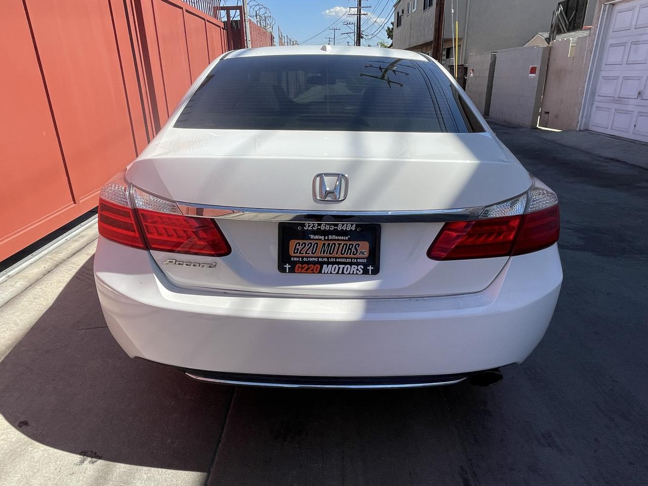 Honda Accord EX-L Sedan CVT 2013