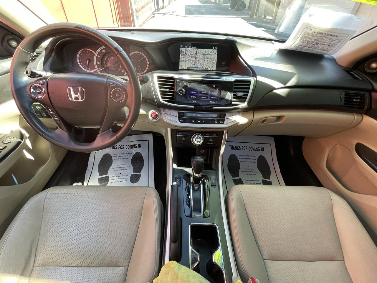Honda Accord EX-L Sedan CVT 2013