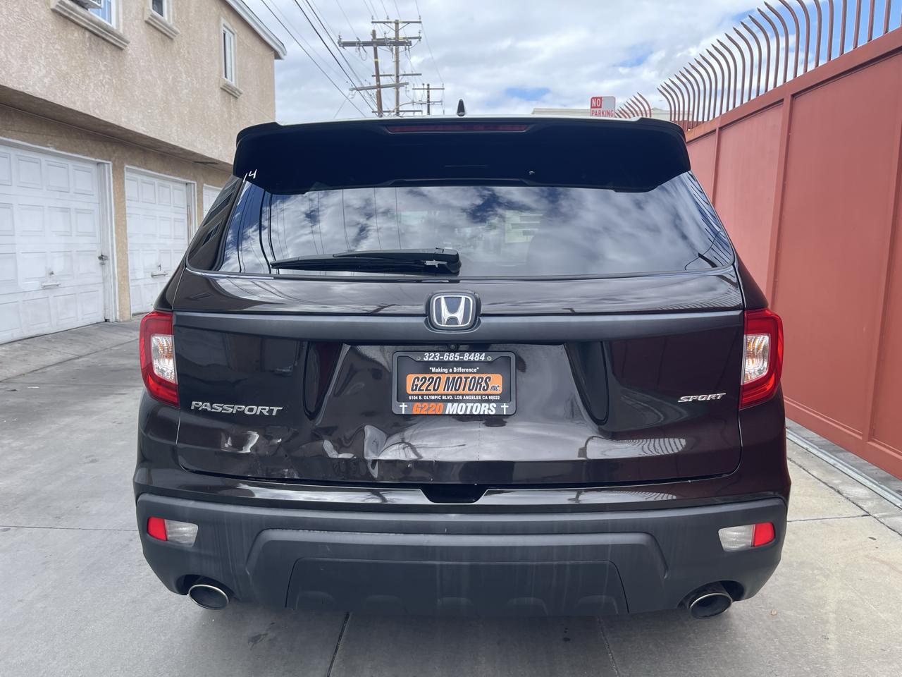 Honda Passport Sport 2019