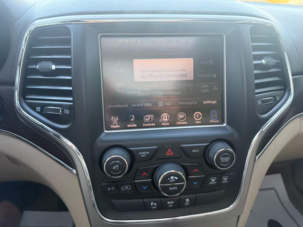 Jeep Grand Cherokee Overland 4WD 2015