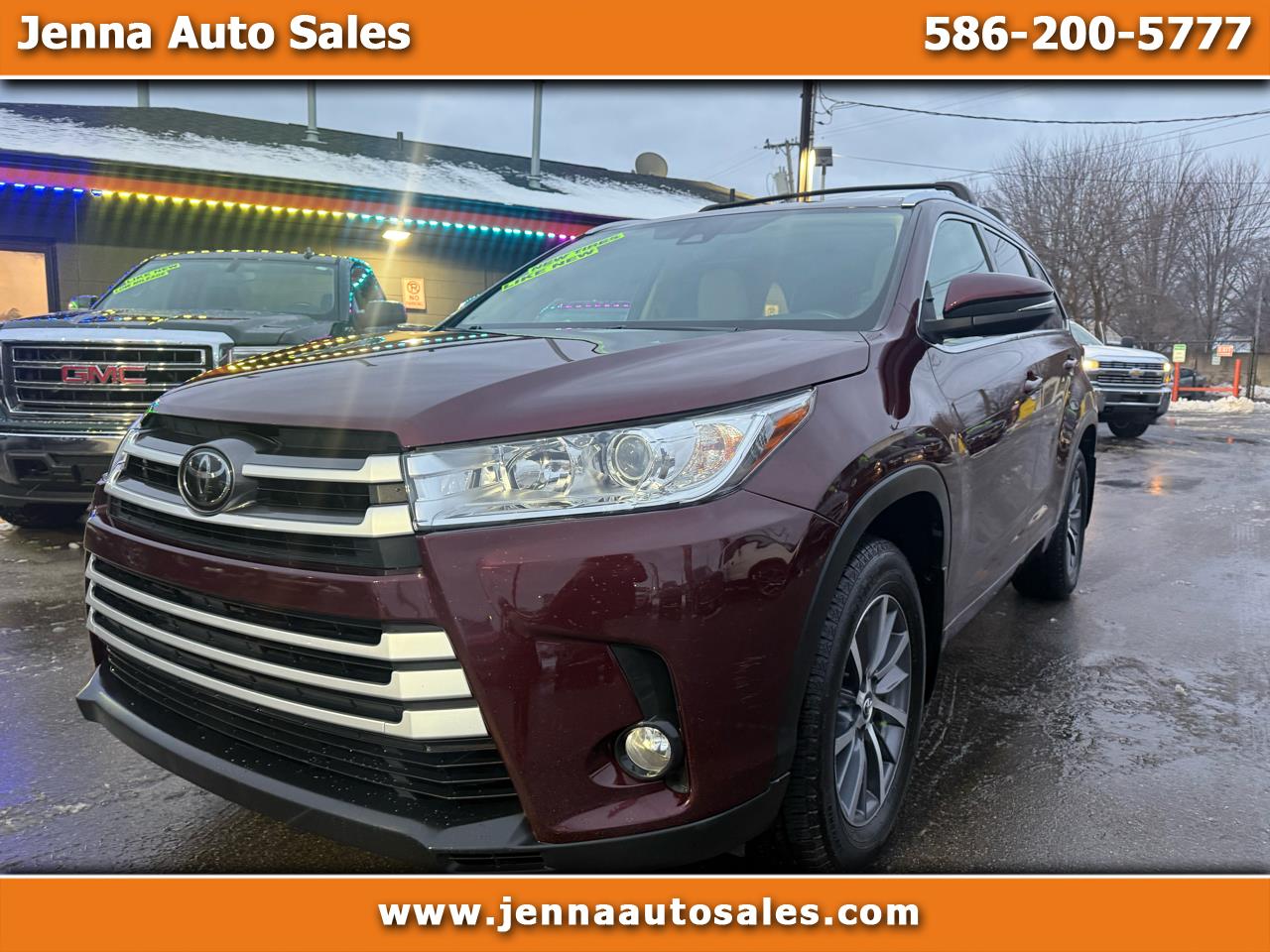 Toyota Highlander XLE AWD V6 2017