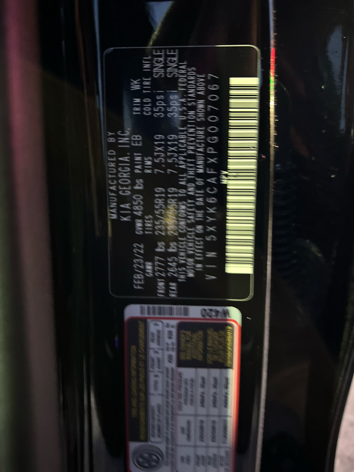 Kia Sportage X Line AWD 2023