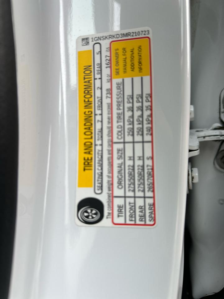 Chevrolet Tahoe RST 4WD 2021