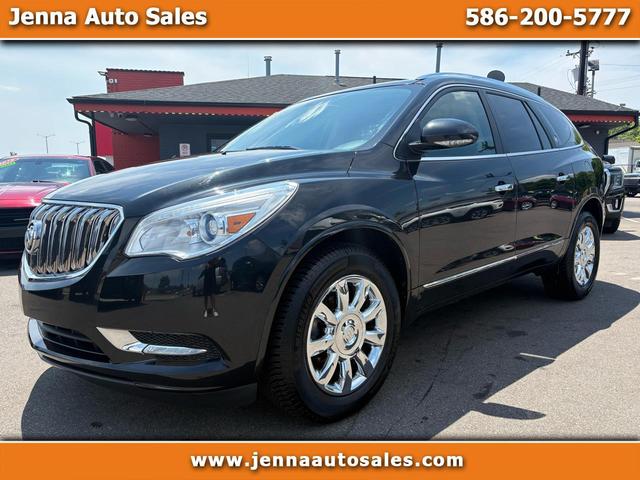 Black 2014 Buick Enclave SUV / Crossover All-Wheel Drive 6-Speed Automatic