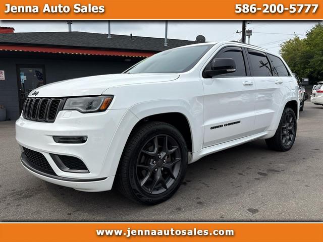 White 2019 Jeep Grand Cherokee SUV / Crossover Four-Wheel Drive Automatic