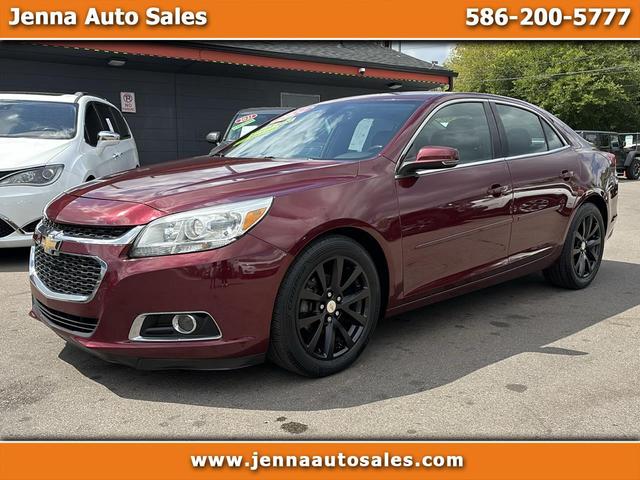 Red (Burgundy) 2014 Chevrolet Malibu Sedan Front-Wheel Drive Automatic