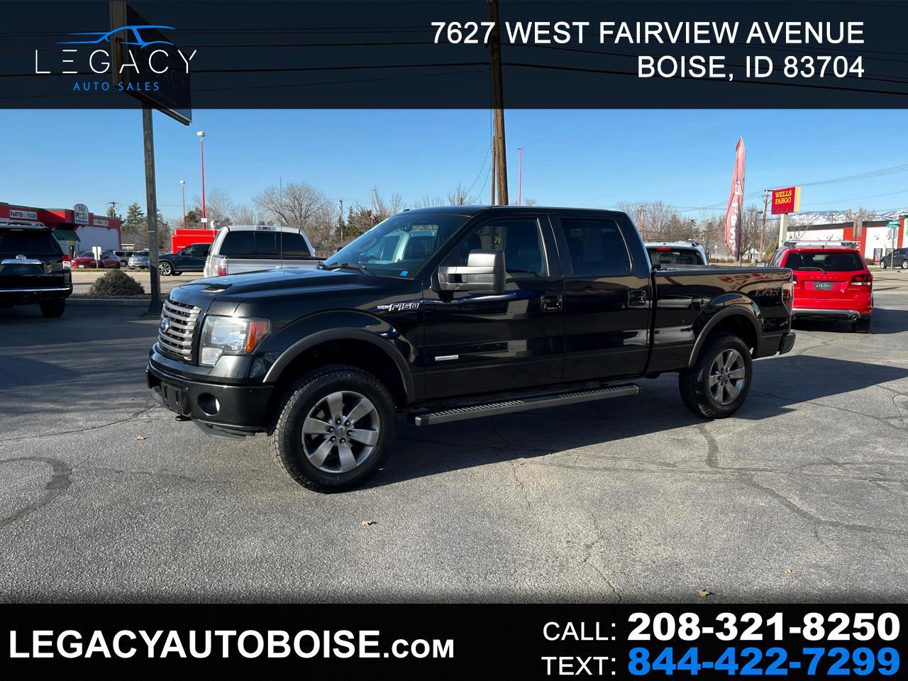2012 Ford F-150 SuperCrew 139" FX4 4WD