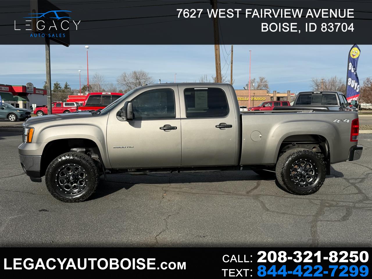 2013 GMC Sierra 2500HD 4WD Crew Cab 153" SLE