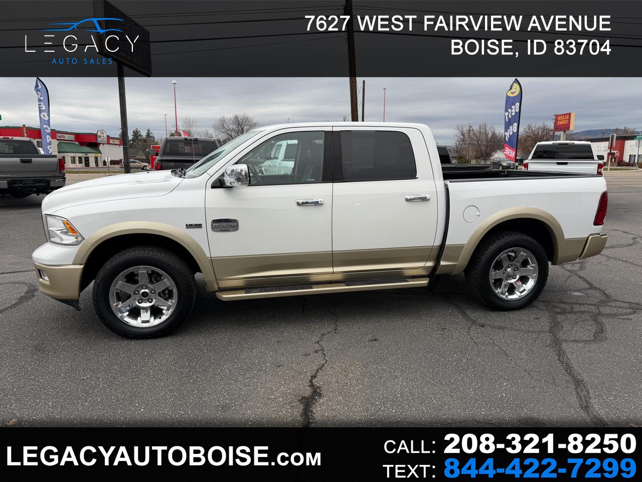 RAM 1500 Laramie Longhorn Edition Crew Cab 4WD 2011