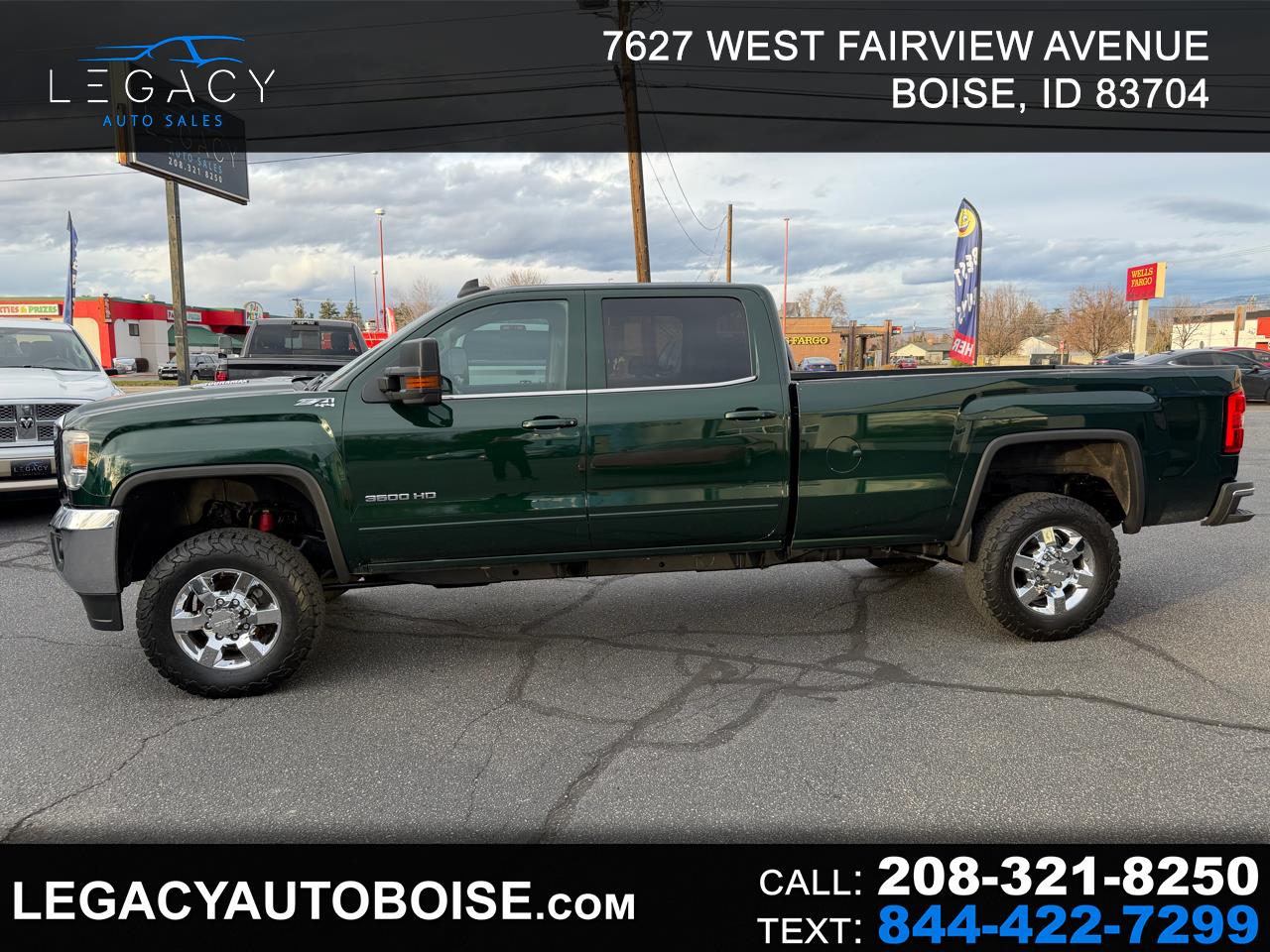 GMC Sierra 3500HD SLE Crew Cab Long Box 4WD 2015