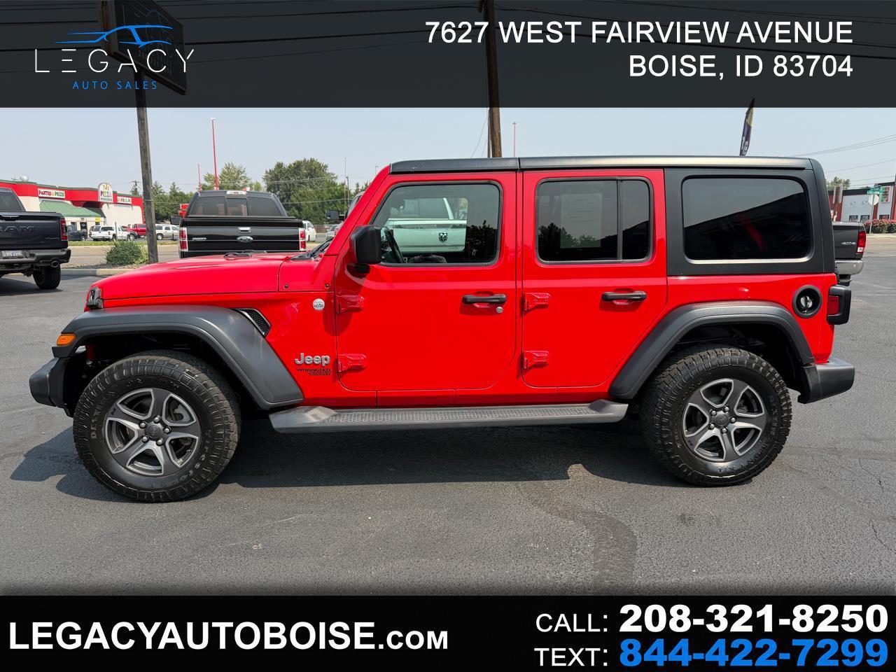 Jeep Wrangler Unlimited Sport 2019