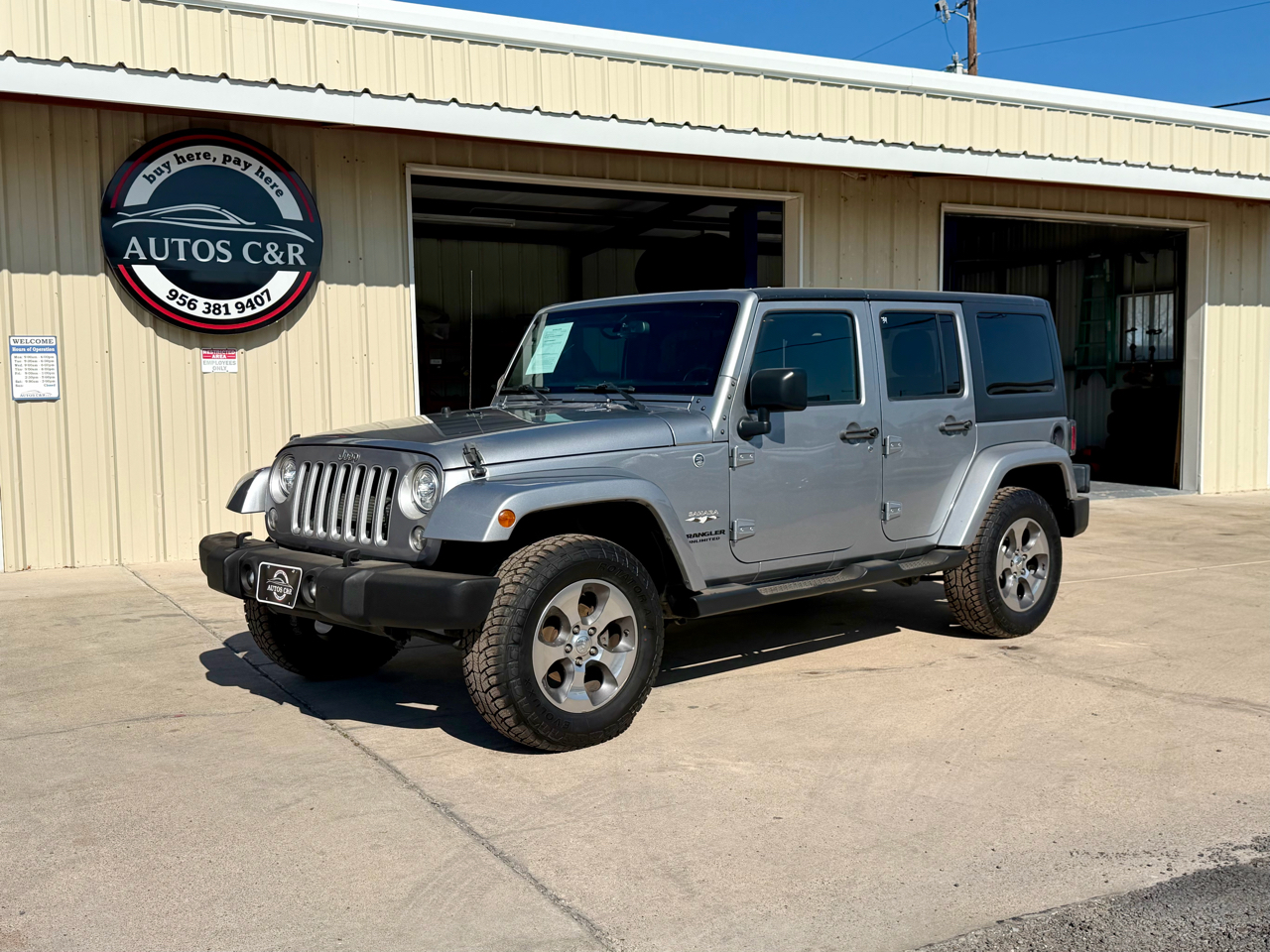 Jeep Wrangler Sahara 2017