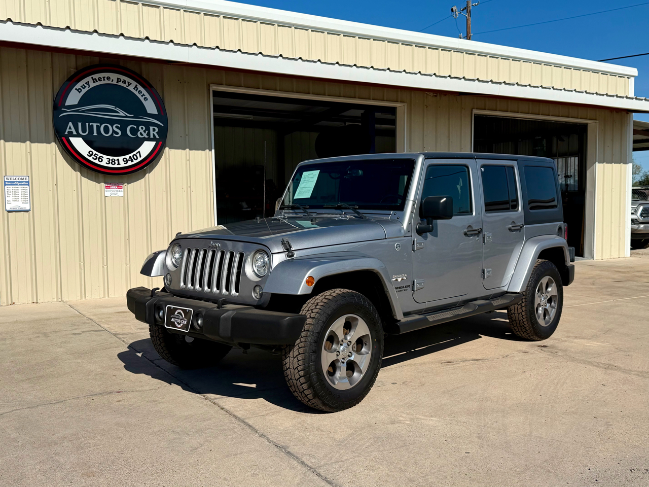 Jeep Wrangler Sahara 2017