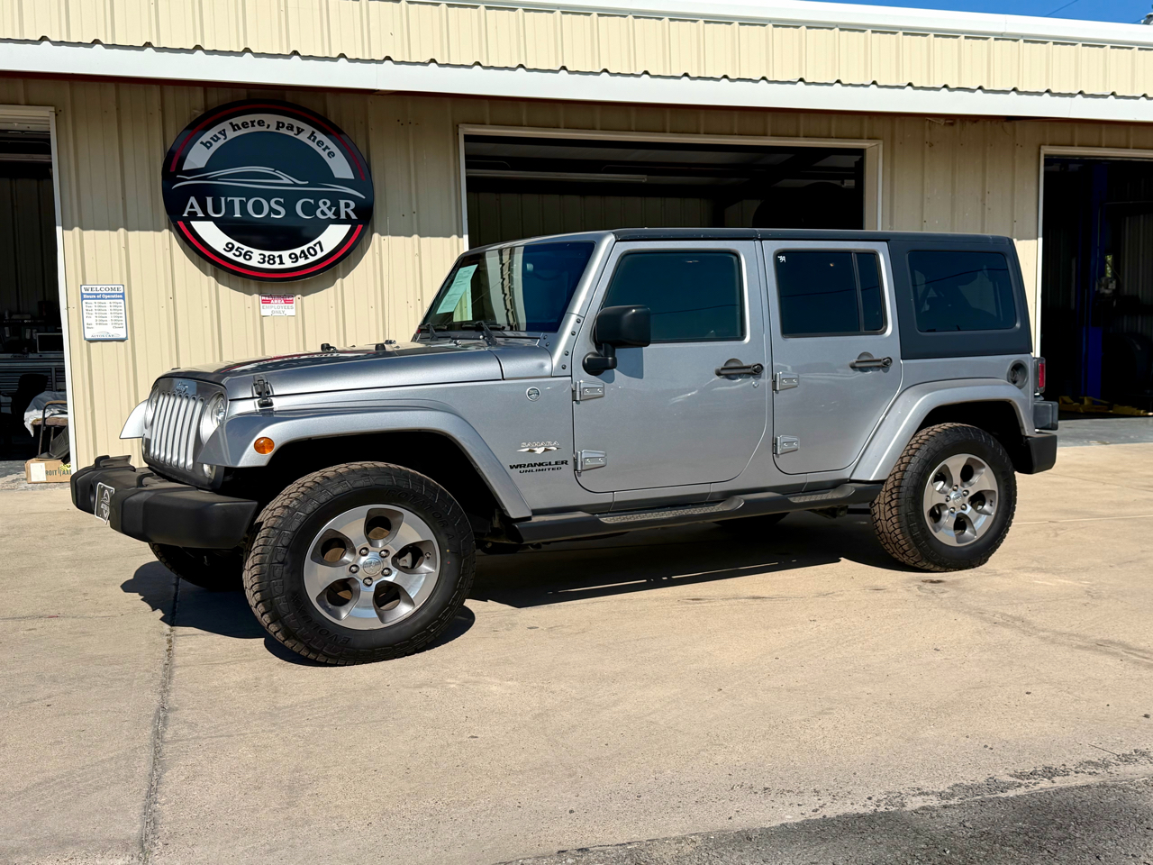 Jeep Wrangler Sahara 2017