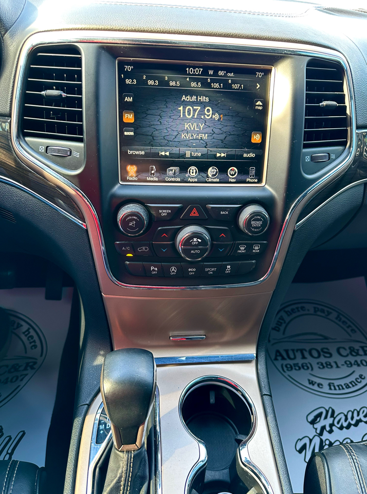 Jeep Grand Cherokee Overland 2017