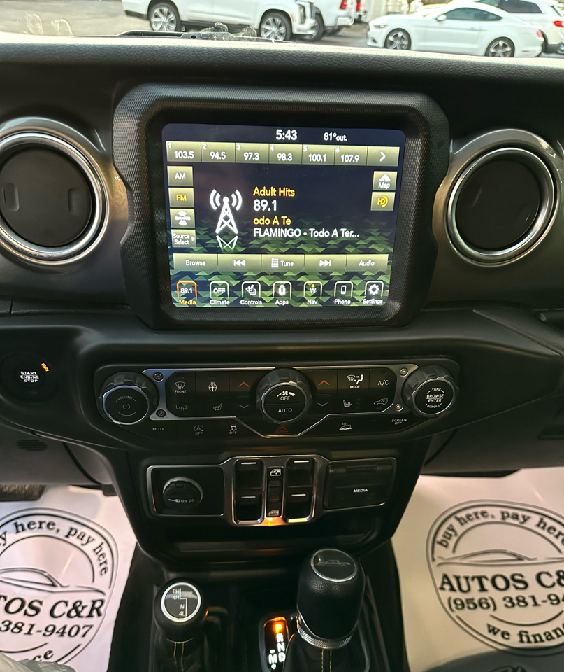 Jeep Gladiator Overland 2020