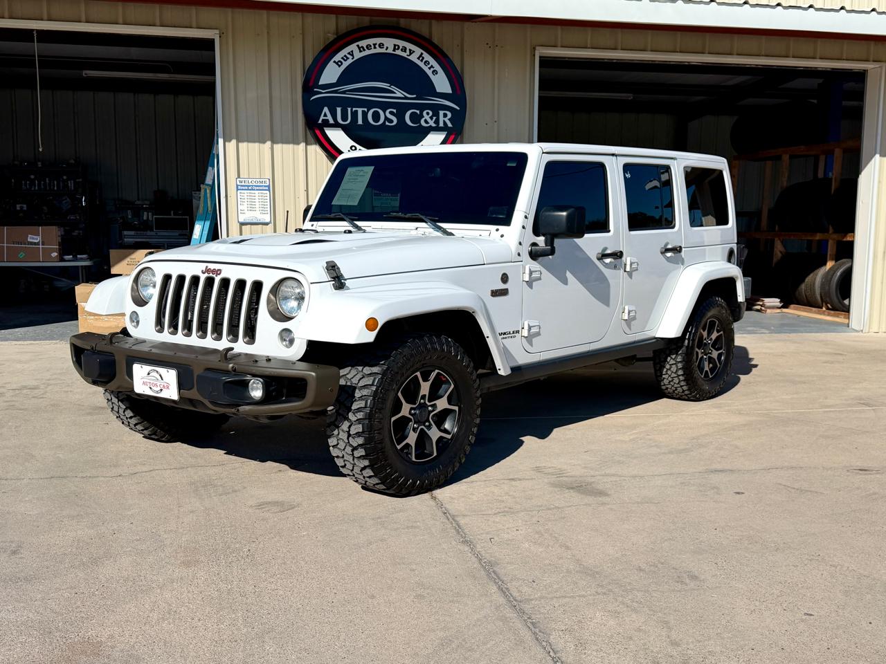 Jeep Wrangler Sahara 2016