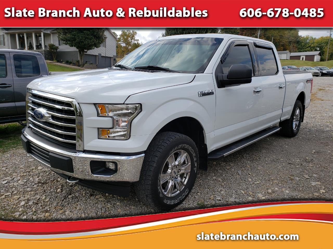 Used 2016 Ford F150 XLT SuperCrew 5.5ft. Bed 4WD for Sale in Somerset