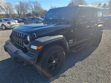 2019 Jeep Wrangler Unlimited Sport S 4x4