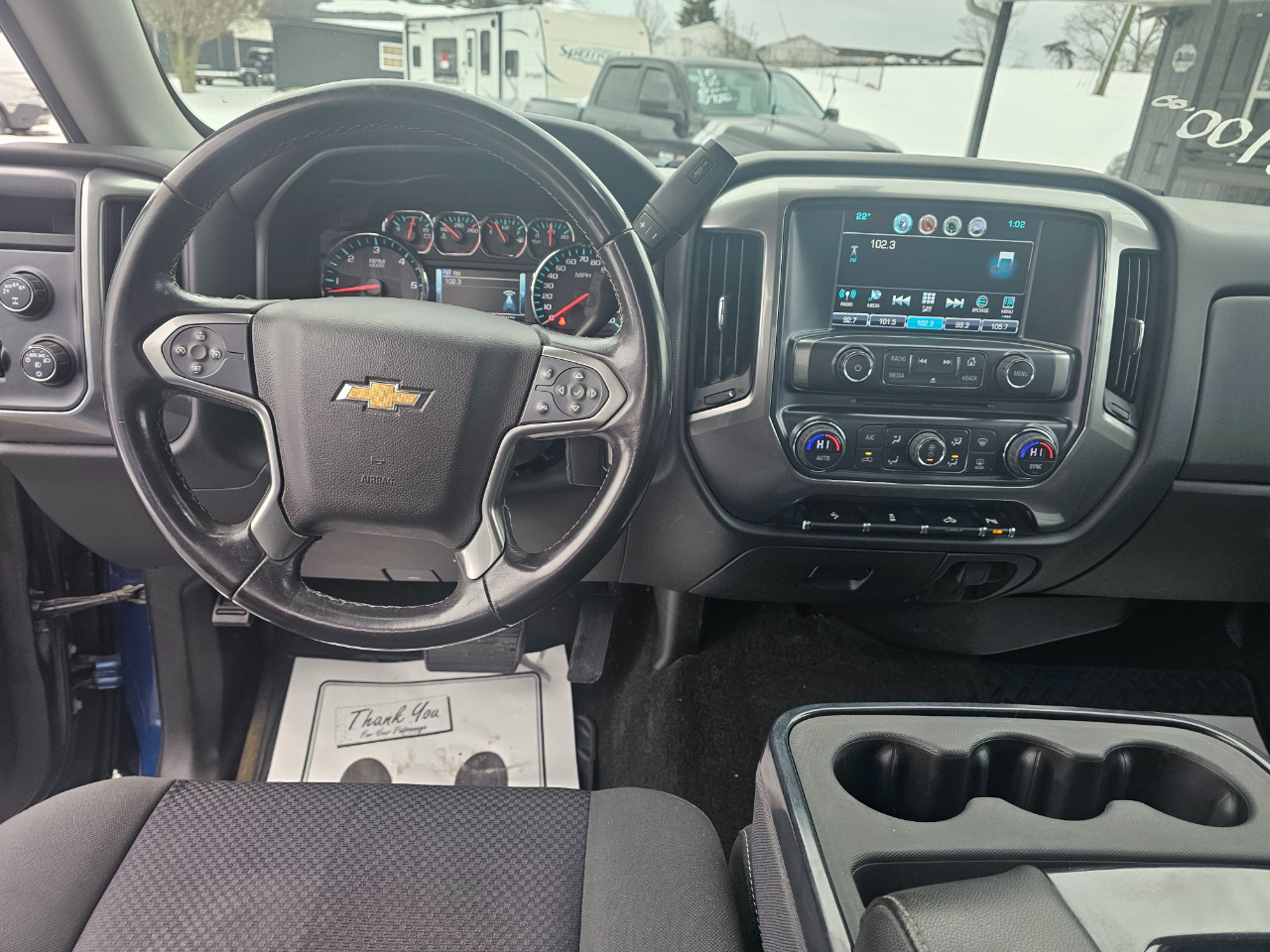 Chevrolet Silverado 1500 4WD Double Cab 143.5" LT w/1LT 2017