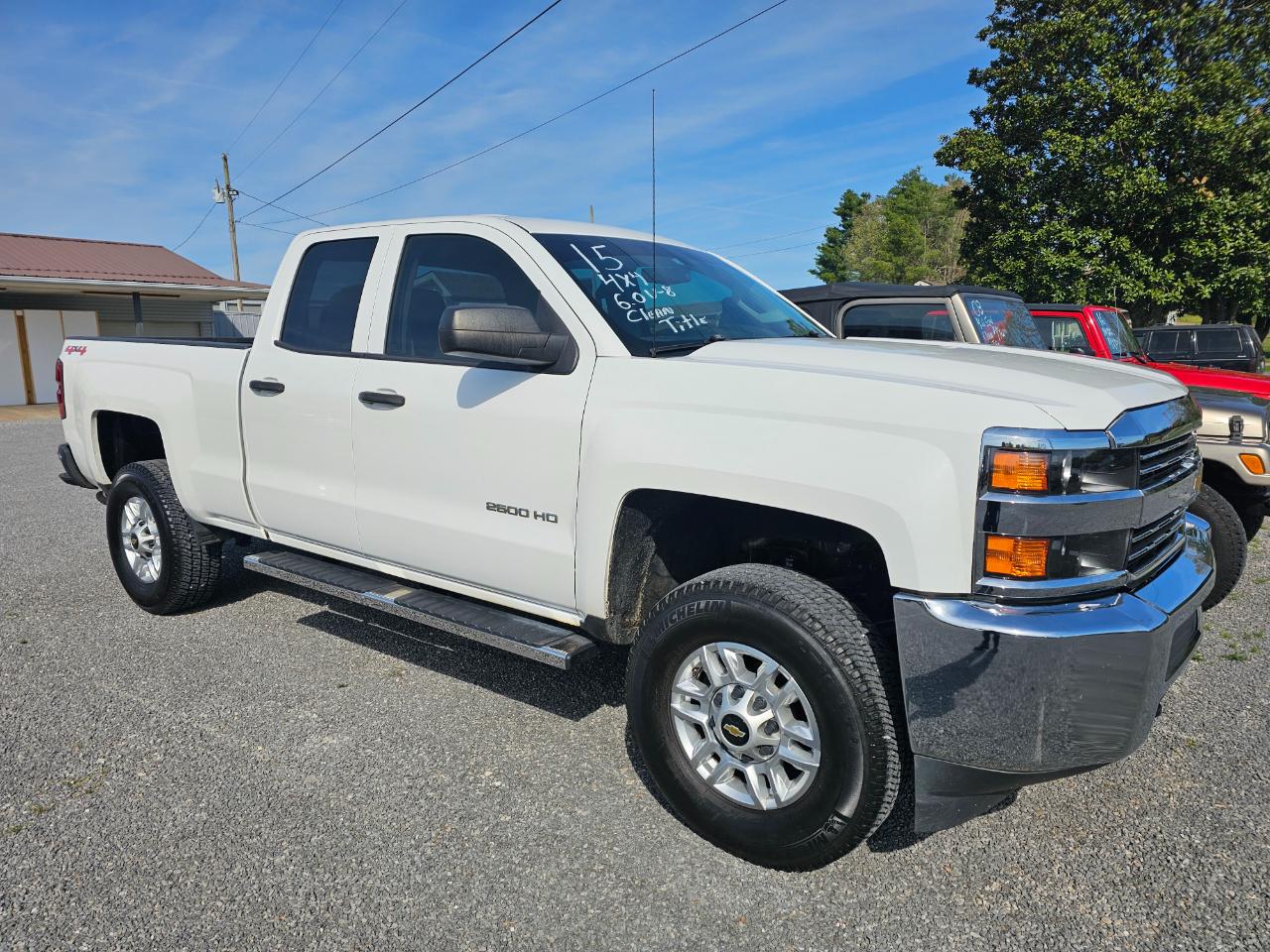 Chevrolet Silverado 2500HD Built After Aug 14 4WD Double Cab 144.2" Work Truck 2015