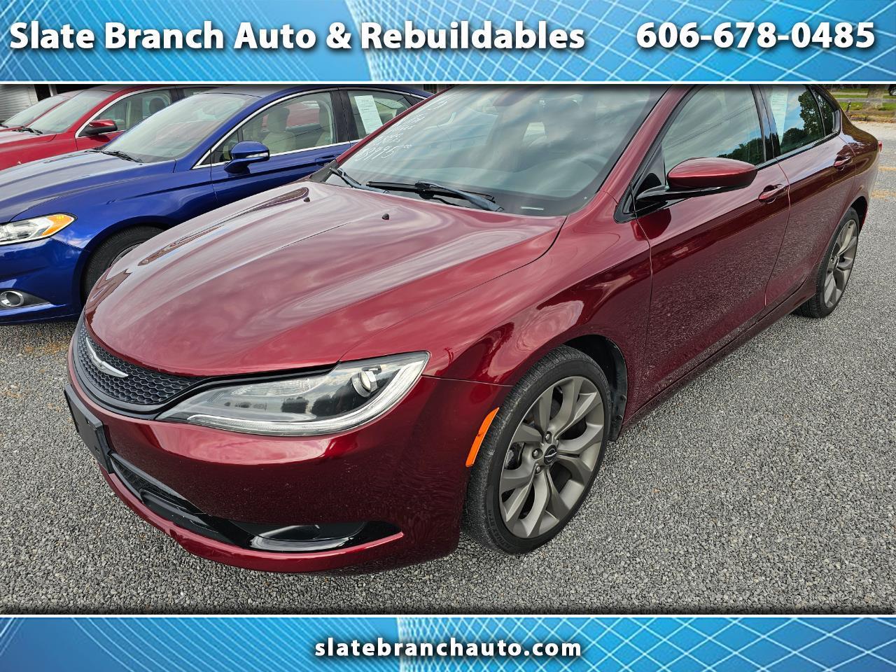 Chrysler 200 4dr Sdn S FWD 2015