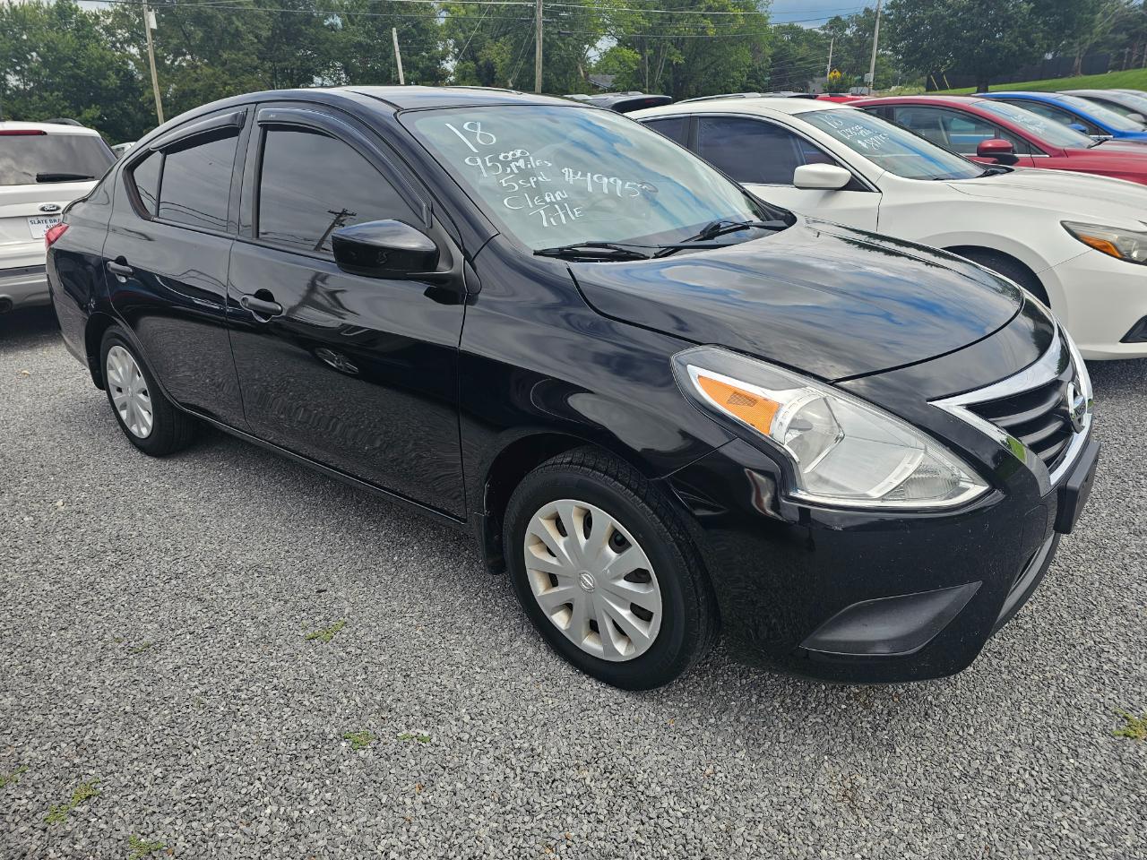 Nissan Versa Sedan S Manual 2018