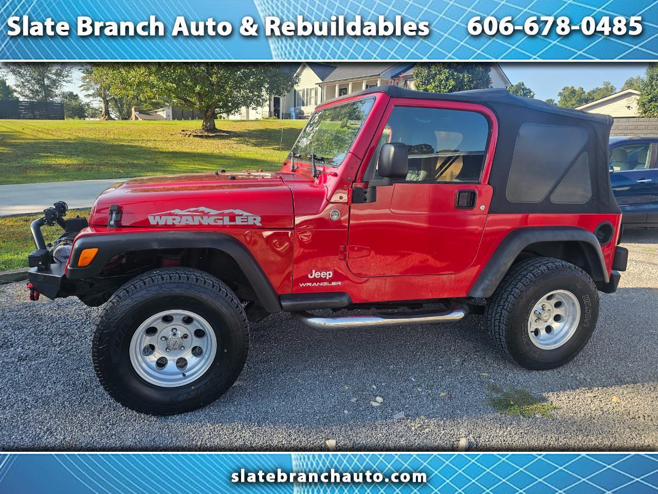Jeep Wrangler 2dr SE 2006