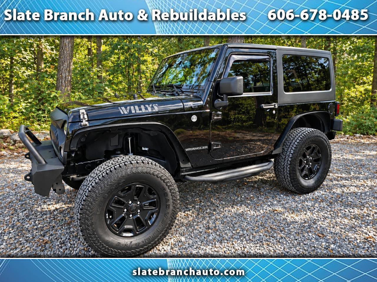 Jeep Wrangler 4WD 2dr Willys Wheeler 2016
