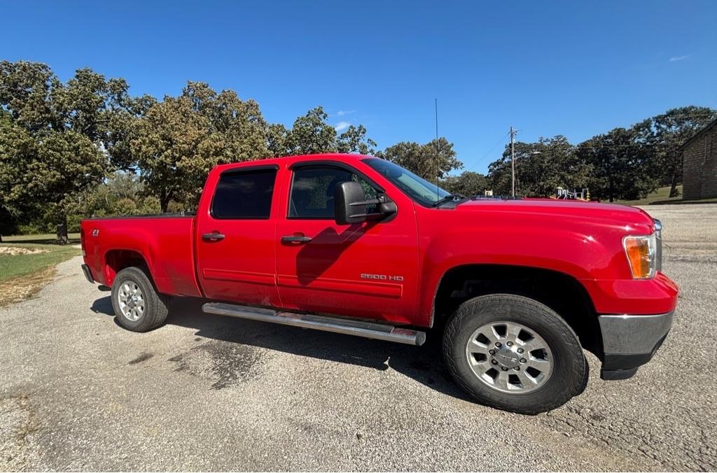 GMC Sierra 2500HD 4WD Crew Cab 153.7" SLE 2011