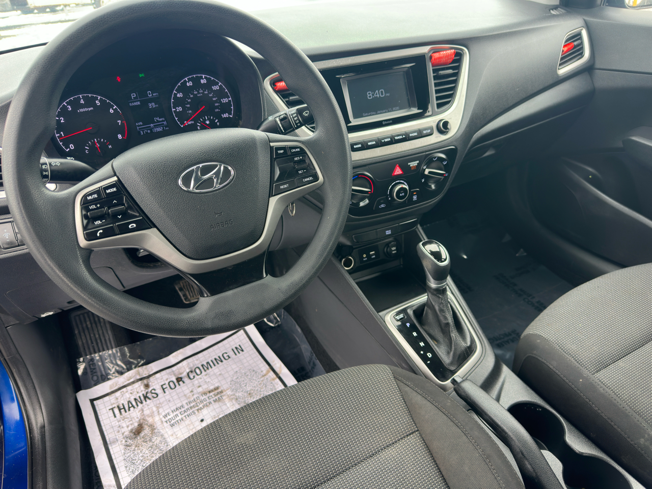 Hyundai Accent SE Sedan Auto 2019