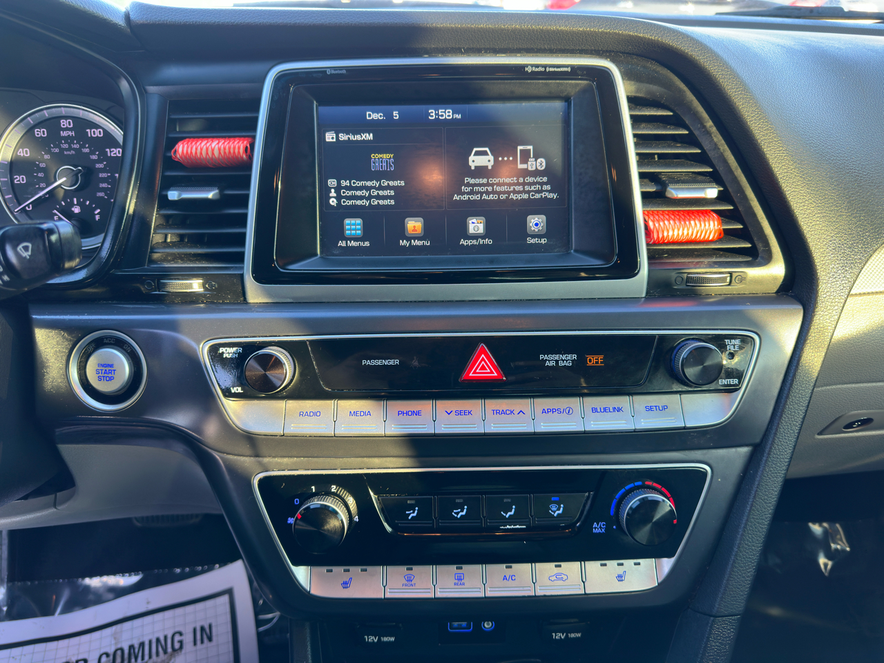 Hyundai Sonata SEL 2.4L SULEV *Ltd Avail* 2018