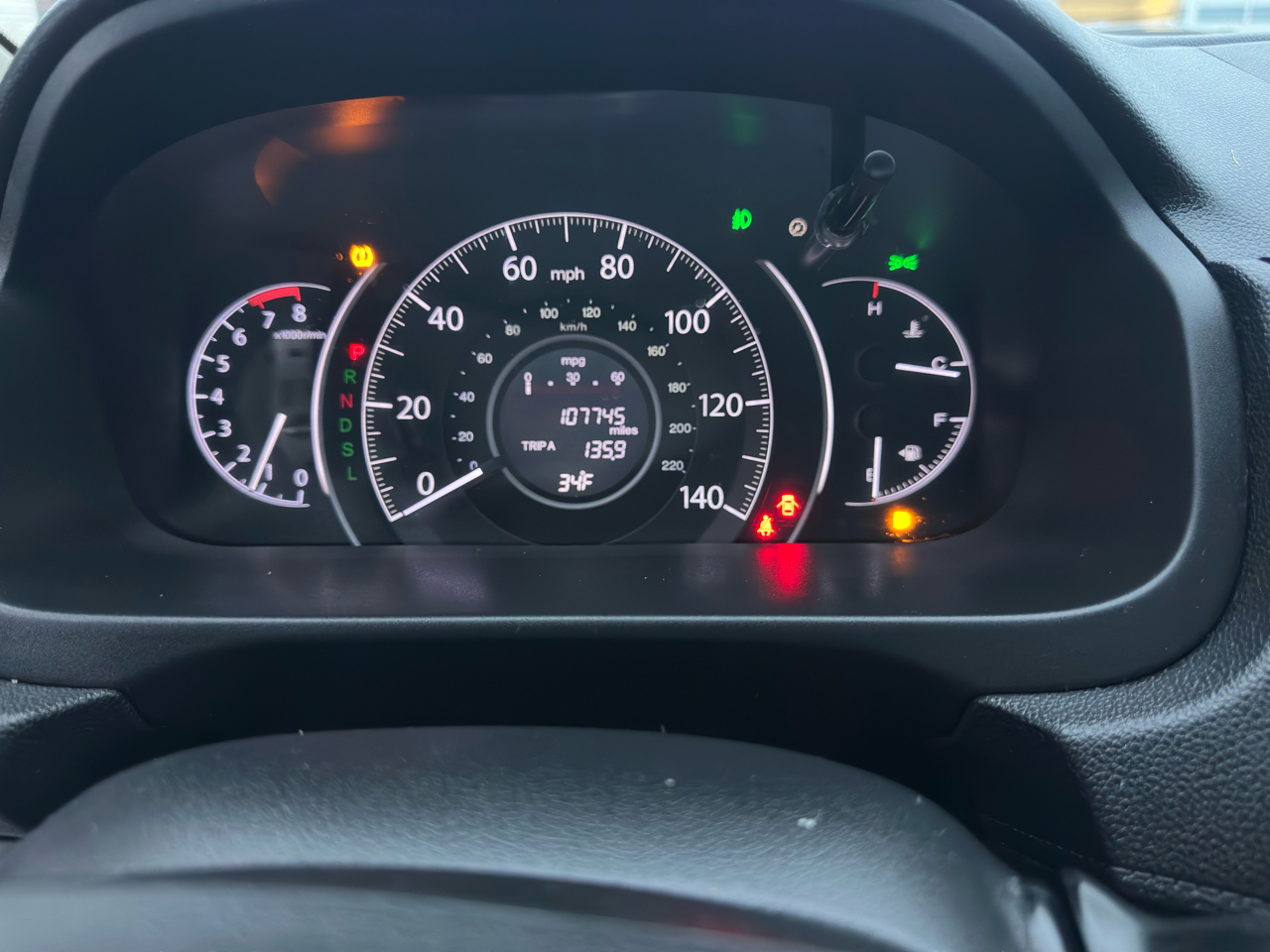 Honda CR-V AWD 5dr EX 2016