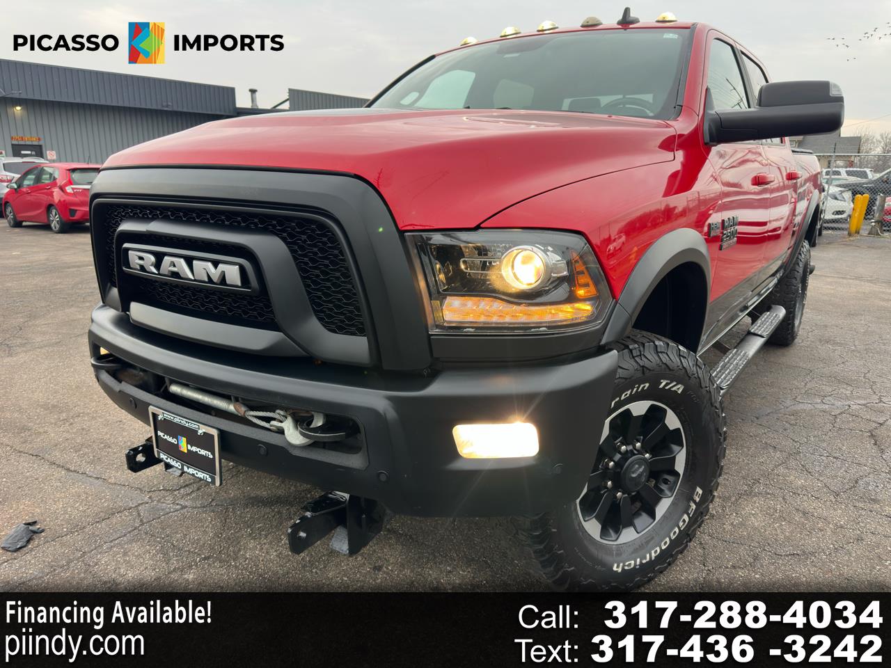2017 RAM 2500 Power Wagon 4x4 Crew Cab 6'4" Box