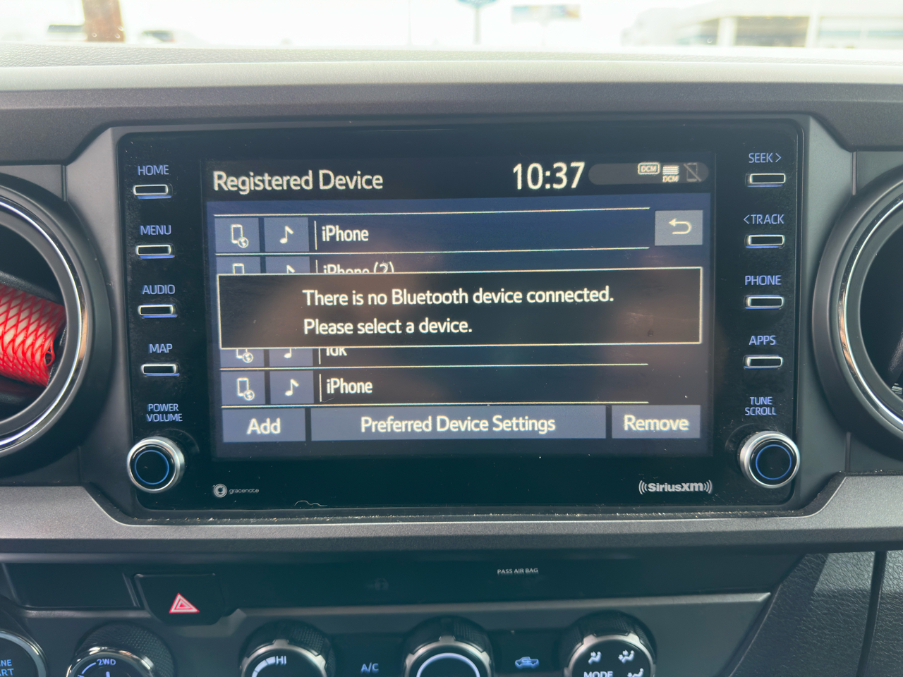 Toyota Tacoma 4WD TRD Off Road Double Cab 6' Bed V6 AT (Natl) 2020