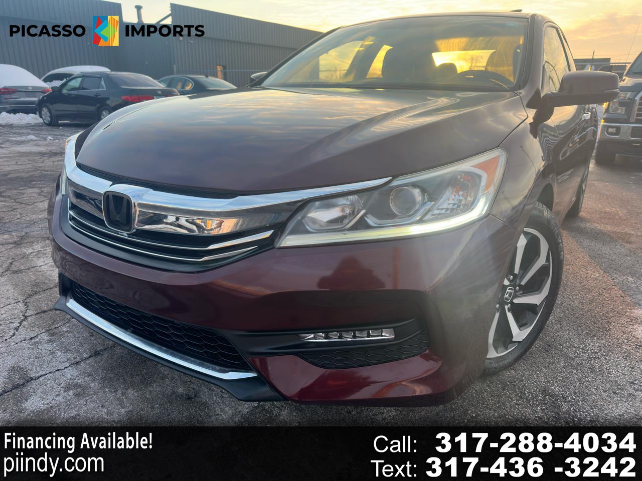 Honda Accord Sedan 4dr V6 Auto EX-L 2016