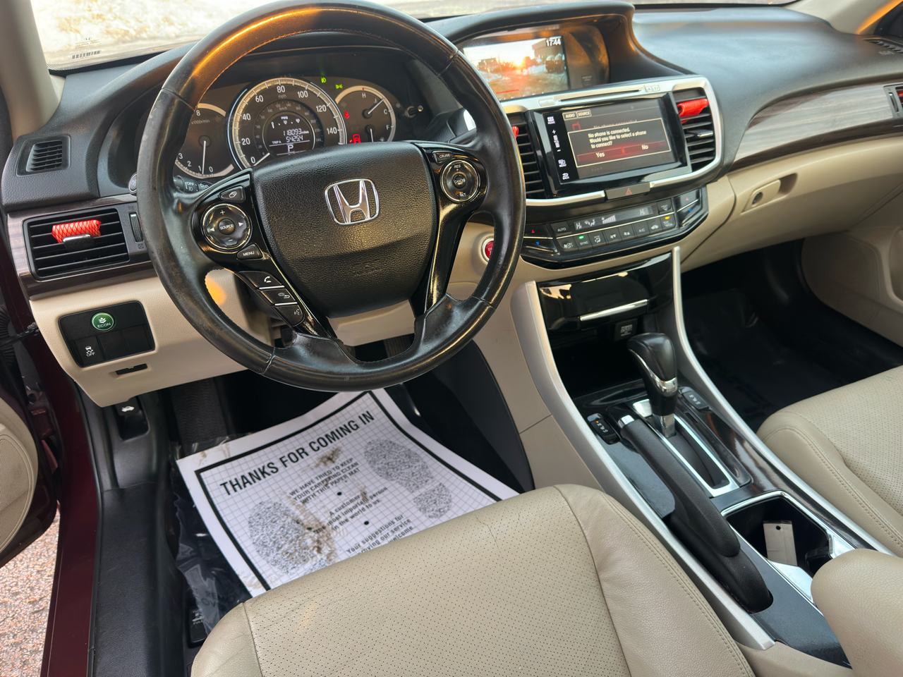 Honda Accord Sedan 4dr V6 Auto EX-L 2016