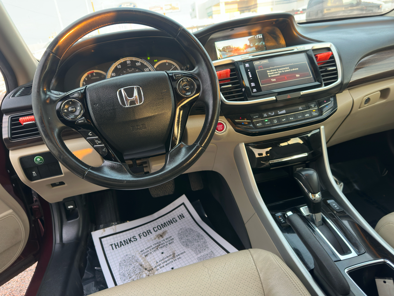 Honda Accord Sedan 4dr V6 Auto EX-L 2016