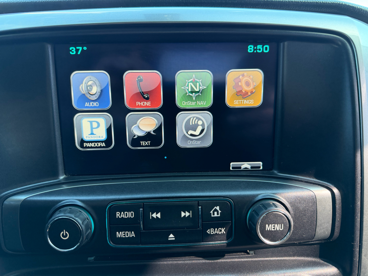 Chevrolet Silverado 1500 4WD Double Cab 143.5" LT w/1LT 2015