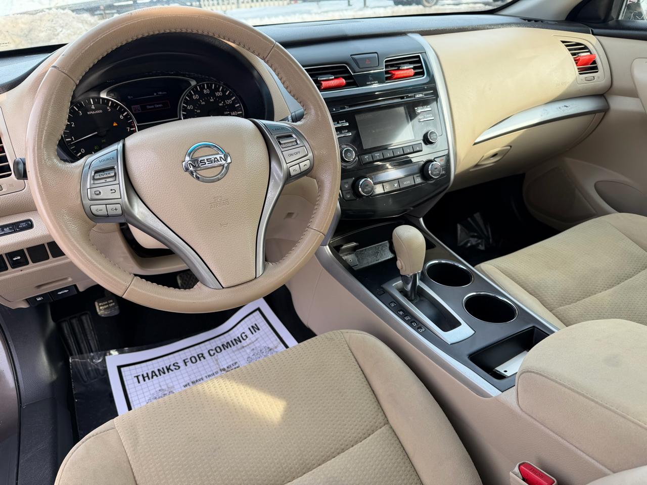 Nissan Altima 4dr Sdn I4 2.5 SV 2015