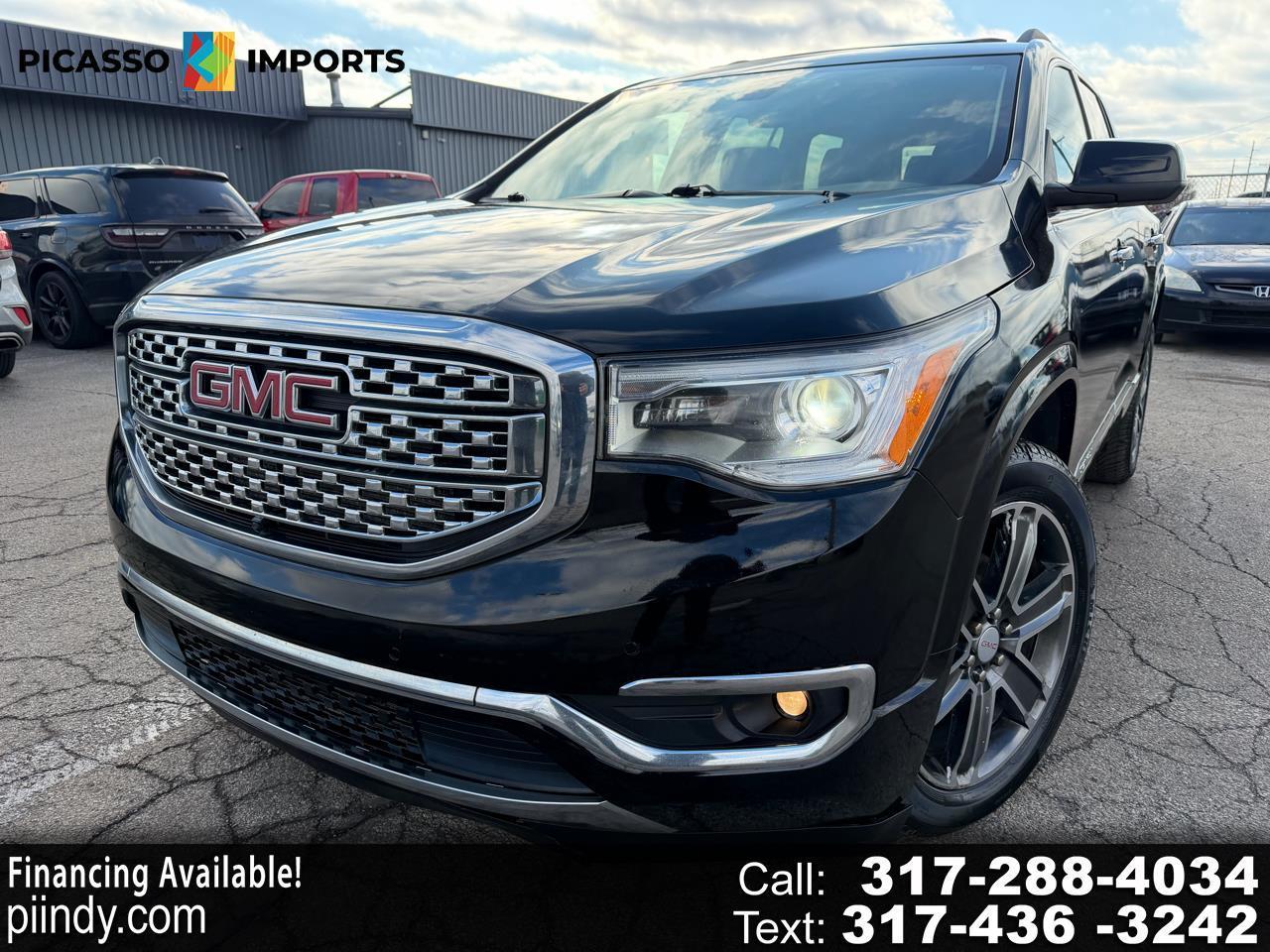 GMC Acadia AWD 4dr Denali 2018
