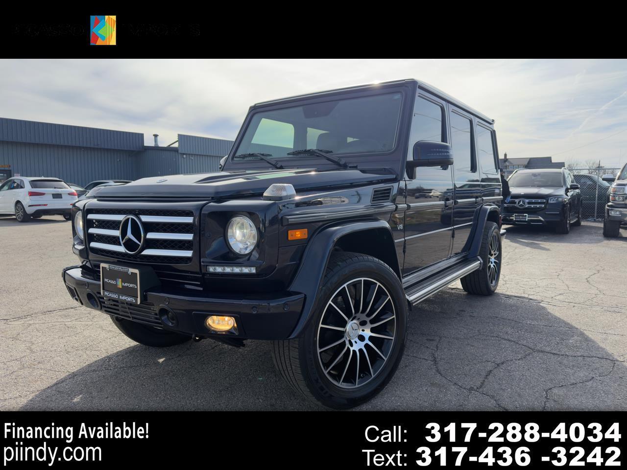 Mercedes-Benz G-Class 4MATIC 4dr G 550 2015