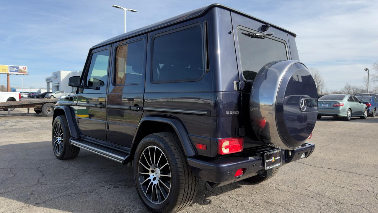 Mercedes-Benz G-Class 4MATIC 4dr G 550 2015