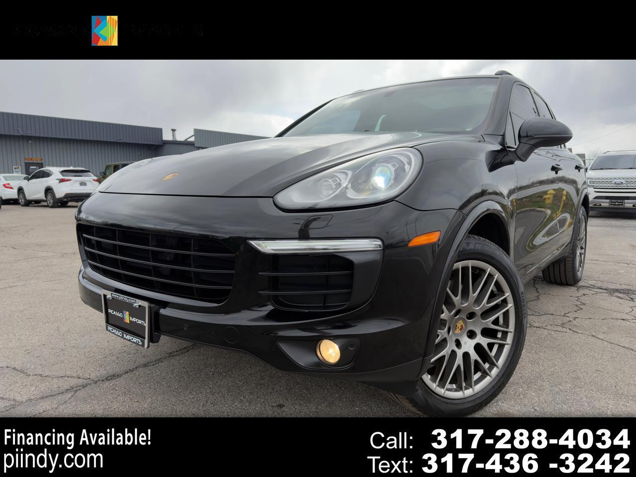 2017 Porsche Cayenne Platinum Edition
