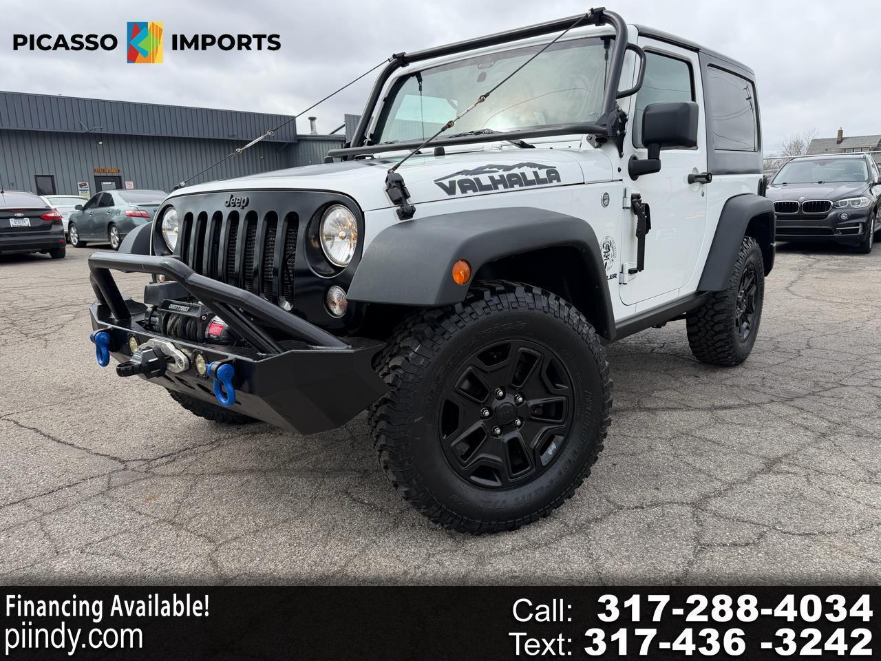 Jeep Wrangler 4WD 2dr Willys Wheeler 2015
