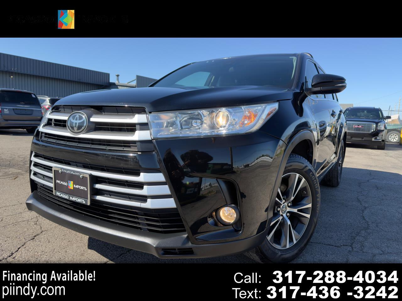 Toyota Highlander LE V6 AWD (Natl) 2018