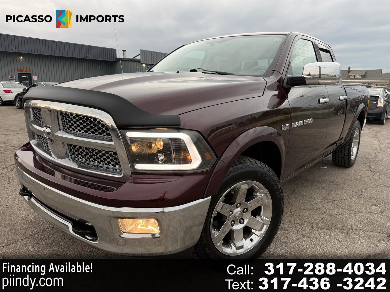 RAM 1500 4WD Quad Cab 140.5" Laramie 2012
