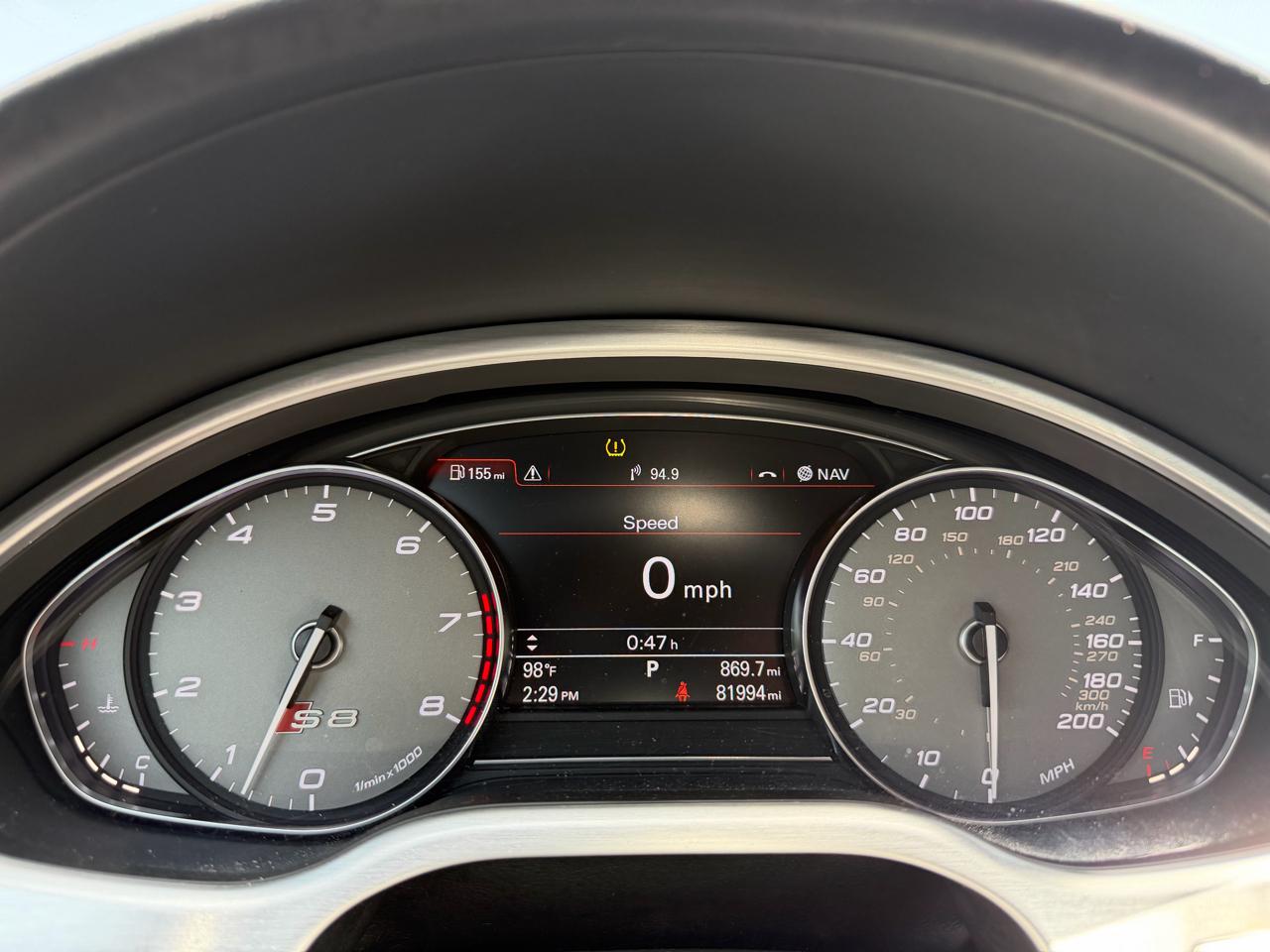 Audi S8 plus 4.0 TFSI 2017