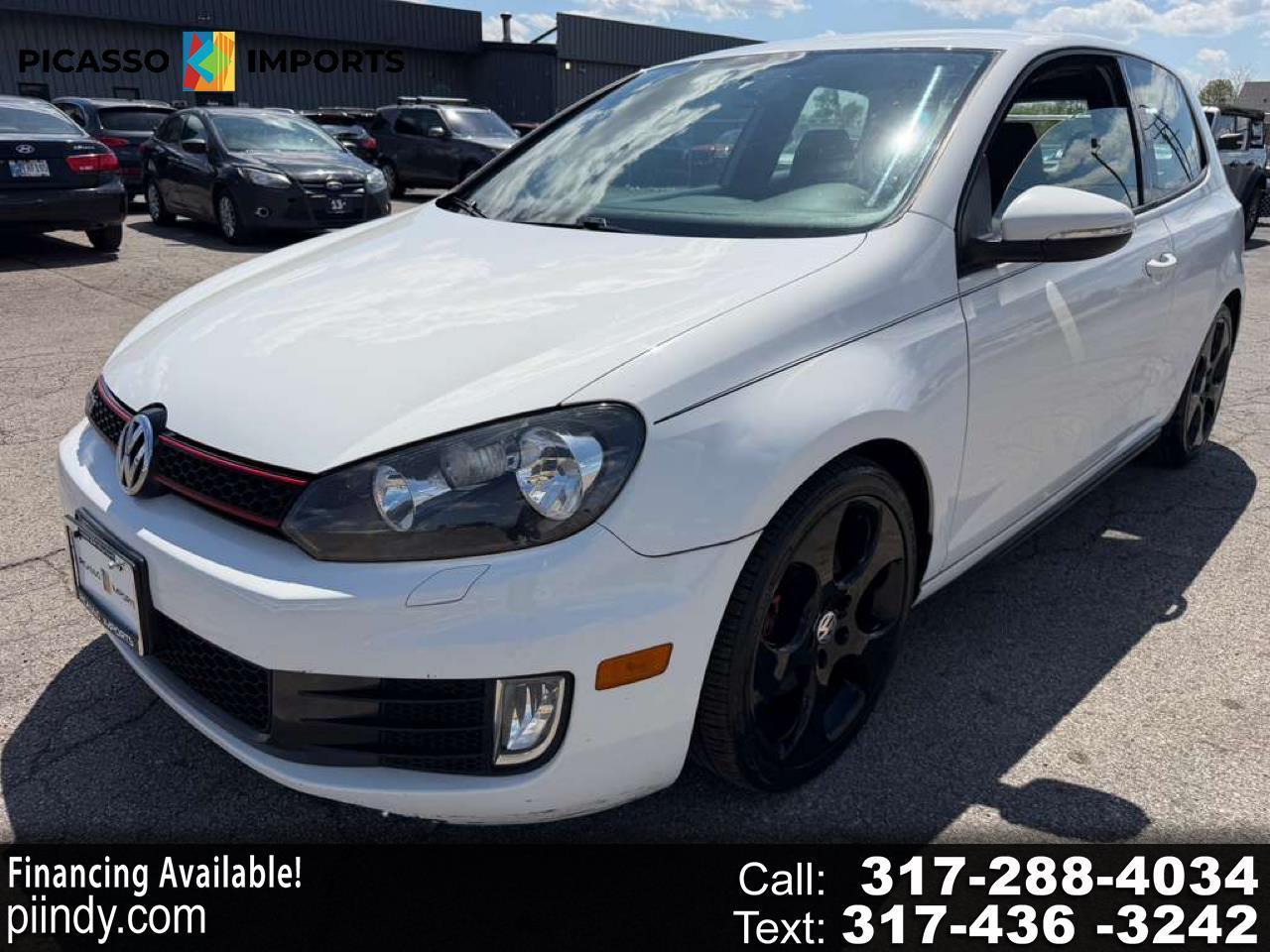 Volkswagen GTI 2dr HB DSG w/Sunroof & Navi PZEV 2012